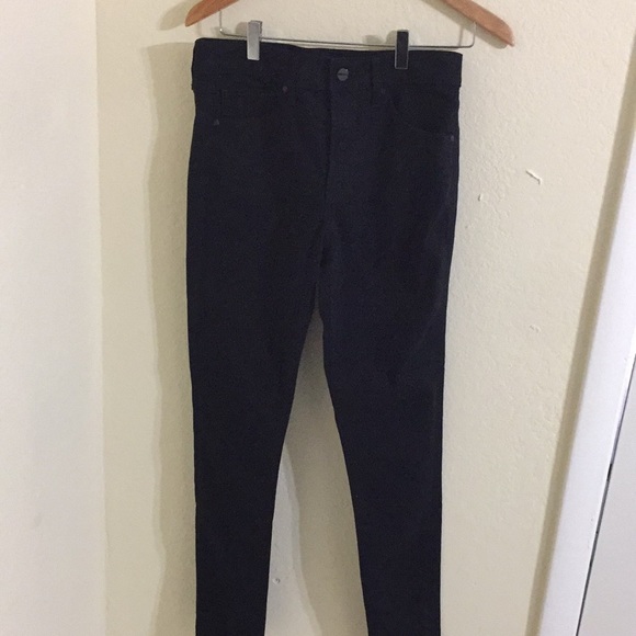 Express skinny mid rise women’s black pant sz 4l